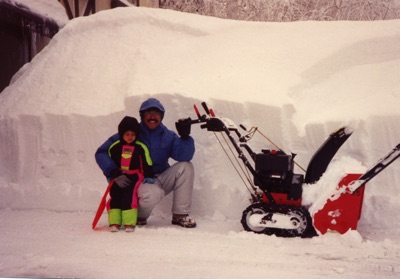 1_doug and dad snow blower