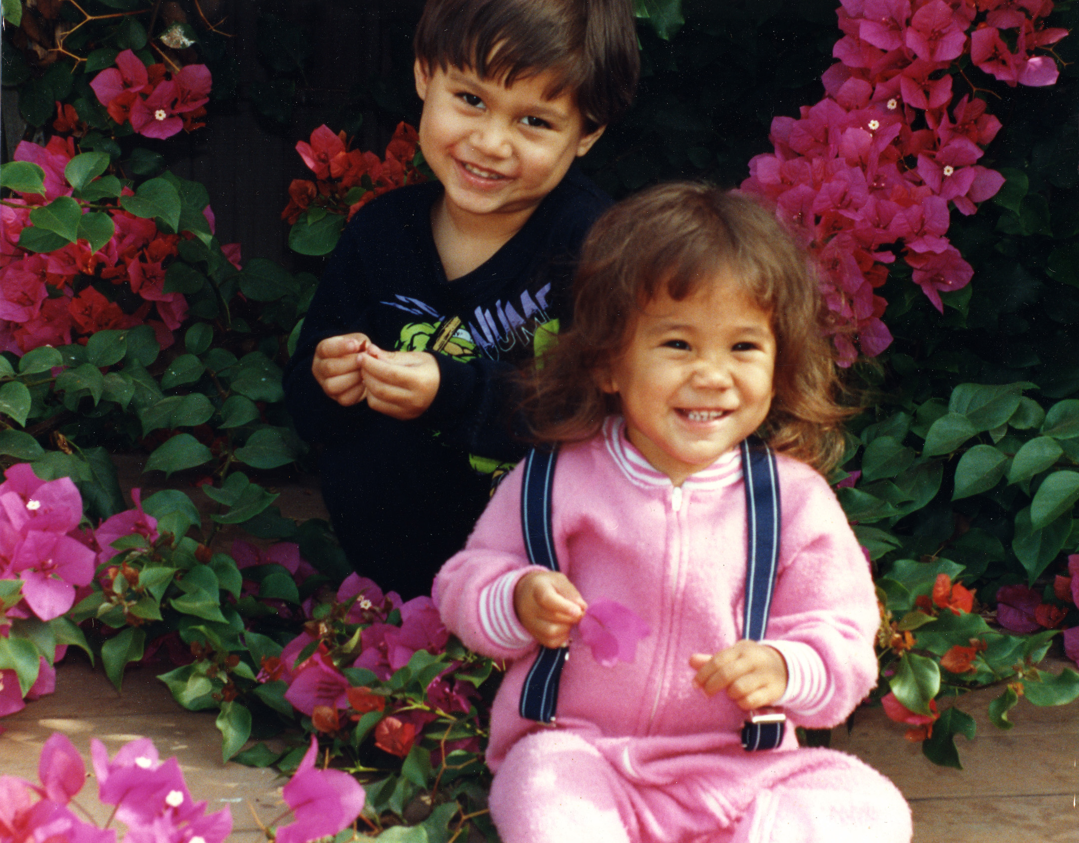 Douglas_rosie_backyard_grandma